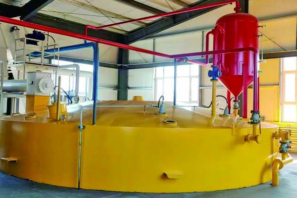 Usine de production d’huile